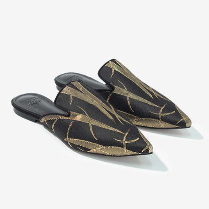 Golden Bamboo Leaf Mules